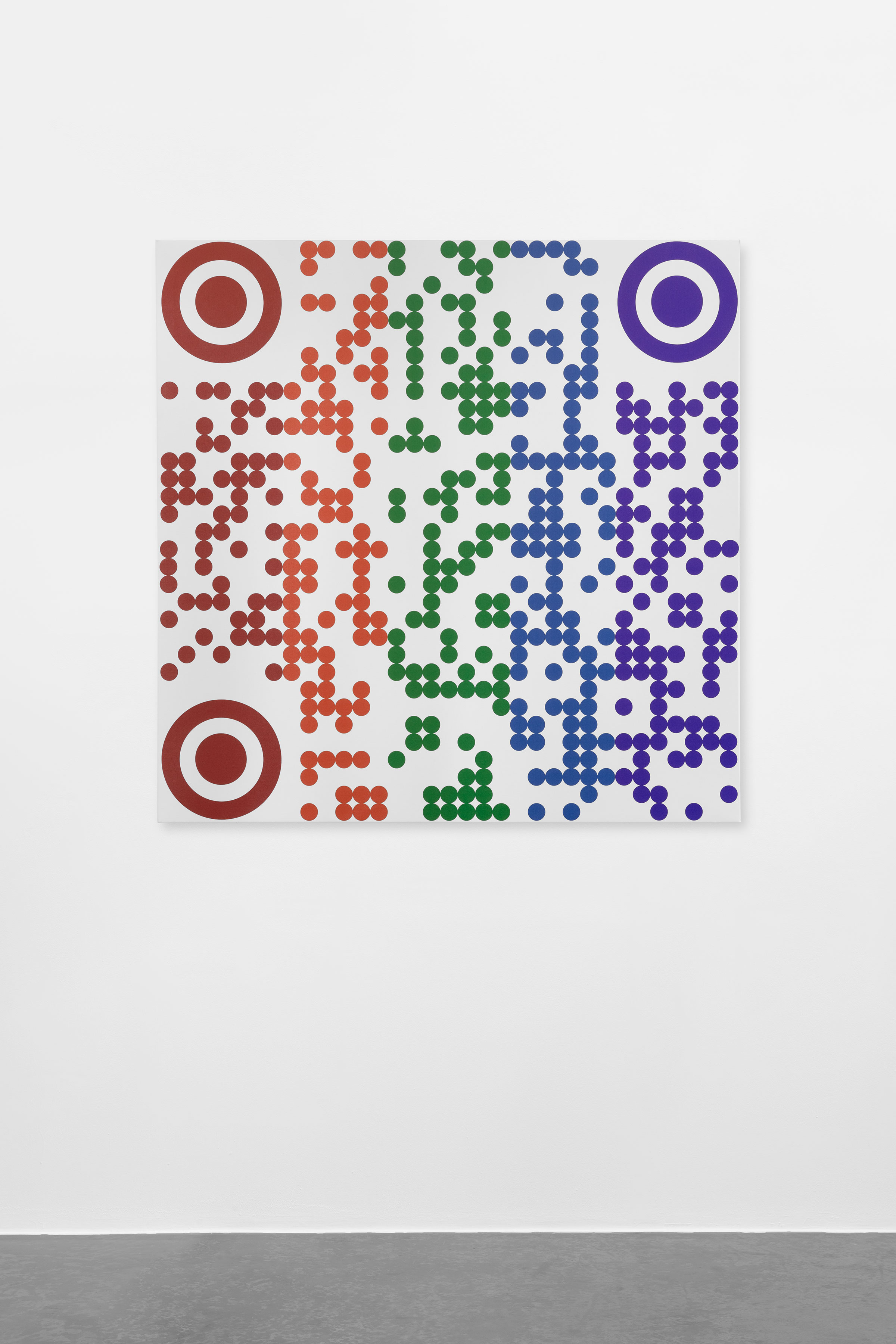 Michelangelo Pistoletto, Molti di uno. QR Code Possession - Generative Artificial Intelligence. Cittadellarte, 2023
